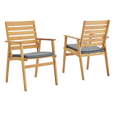 Chaise de patio avec coussin Syracuse