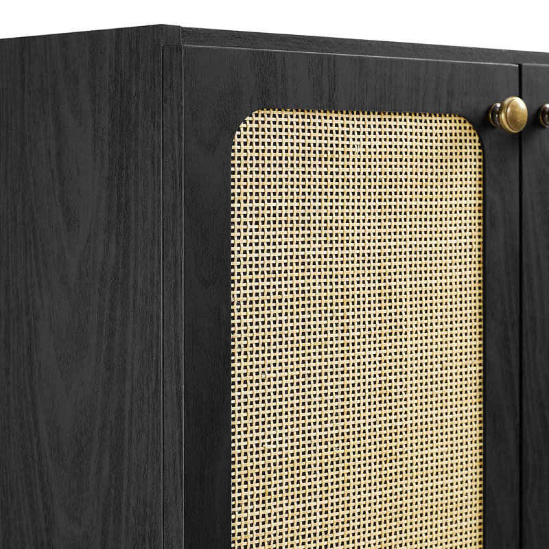 Base de meuble-lavabo simple 23,5 po Modway, Noir