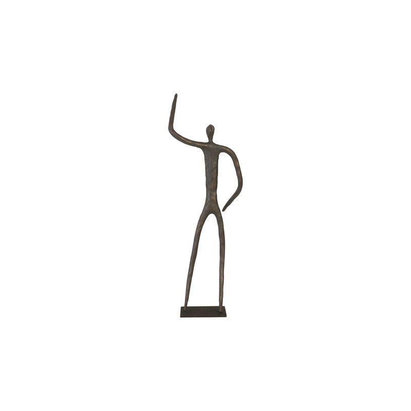 Figures Statue on Metal Base