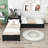 Divyanshi Twin Size L-shaped Platform Bed with Trundle and Drawers-1115803469