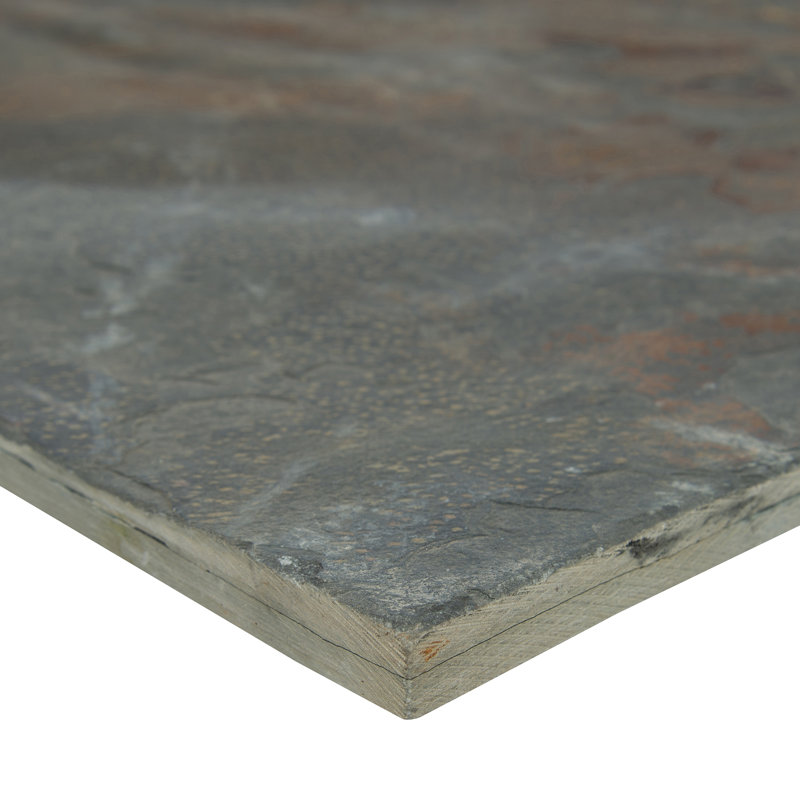 Sierra Gold 12 in. x 24 in. Gauged Slate Floor and Wall Tile