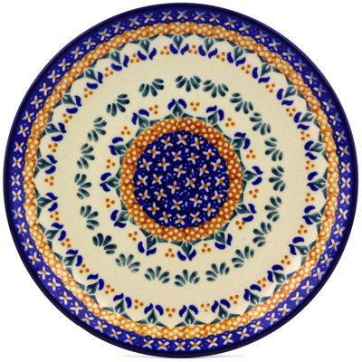 Polish Pottery 7.5" Dinner Plate