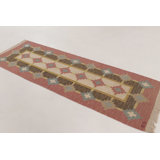Cotton and Wool Area Rug