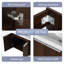 Meuble-lavabo mural simple 30 po avec plateau en résine-1078659113
