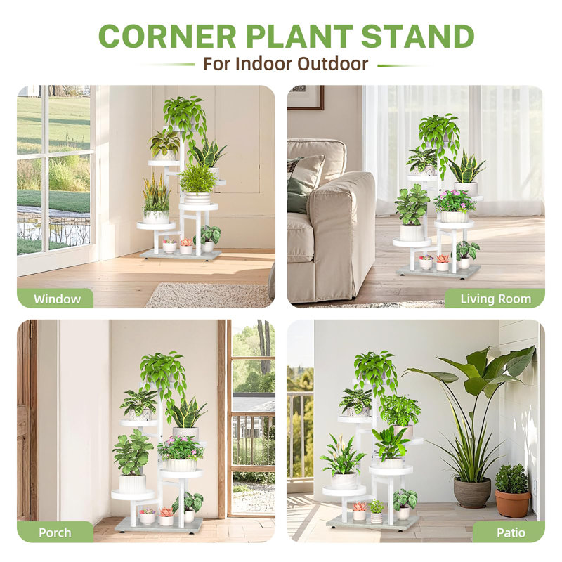 Plant Stand, White
