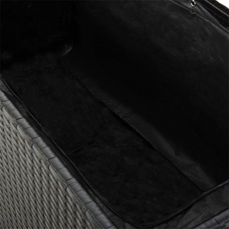 META 120cm W 240L Deck Box, Black