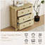 Commode à trois tiroirs 31,49 po Wave