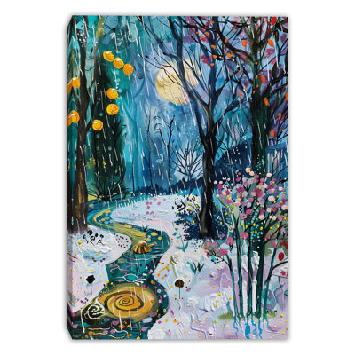 Radiant Sun Garden Wrapped Canvas Wall Art
