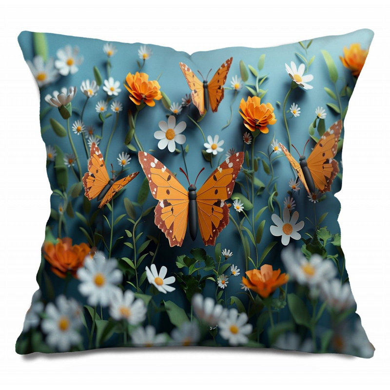 Coussin Trendy, H 14 po x l 14 po