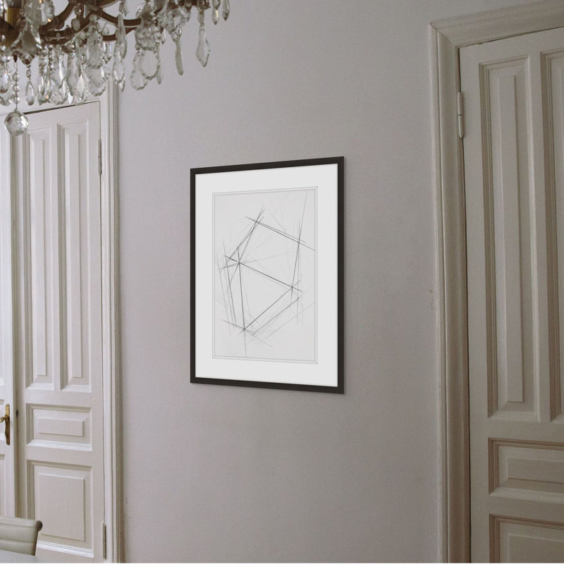 Geometric Progression 1 Print by Studio L57 Narrative, 31.25" H x 25.25" W