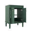 Meuble-lavabo de salle de bain sophistiqué 24 po avec lavabo supérieur à 2 niveaux avec esthétique moderne-327022125-327022130