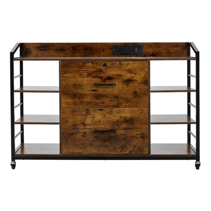 110cm Wide 2 -Drawer File Cabinet