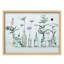 Vase brun avec fleurs sur fond doux, botanique, illustration moderne, petit décor, œuvre d'art moderne-101376640-101376643