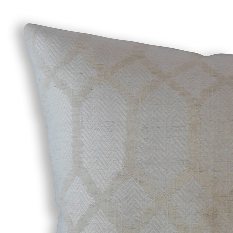 Coussin Ilse, 12 po x 18 po, Gris, Coussin lombaire