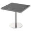 Table carrée bistro moderne avec plateau tulipe et plateau en faux marbre, facile à assembler, structure en métal robuste-322550575-322550608