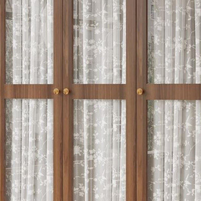Garde-robe simple Simple Fashion, Noyer