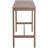 Glenmore Acacia Wood Outdoor Patio Rectangle Bar Table with Protective Cover Included