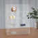 4 Grids Clear Acrylic Display Box with Lock