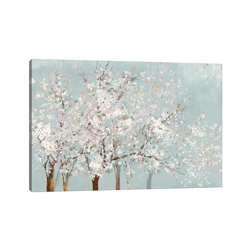 Sacura Bloom by Allison Pearce - Wrapped Canvas Print, 152.5 cm H x 101.5 cm W