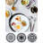 Silicone Round 6 Piece Trivet Set
