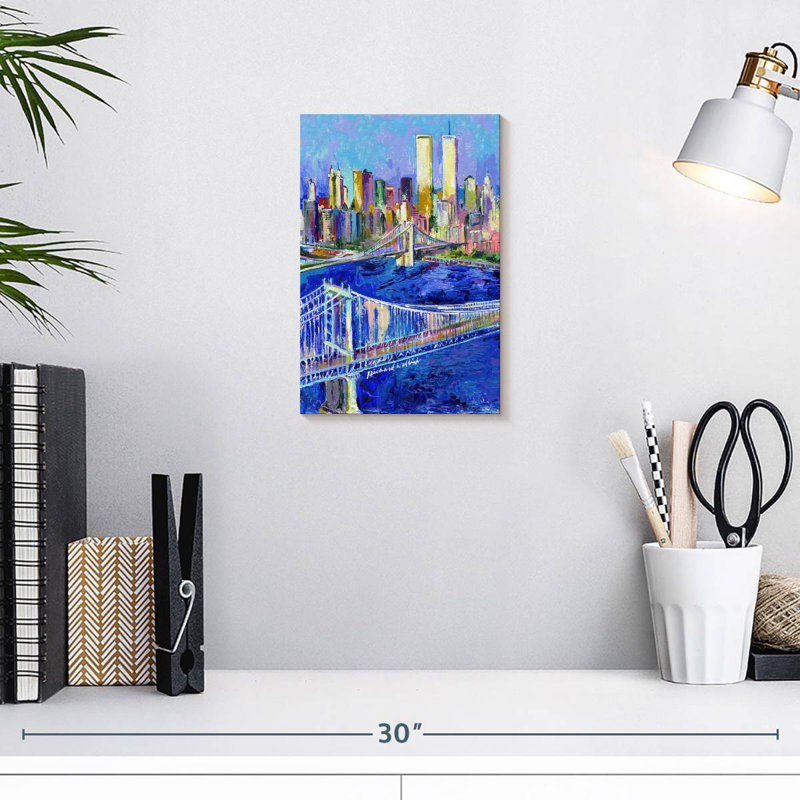 Sirci vibrant New York, H 12 po x l 8 po