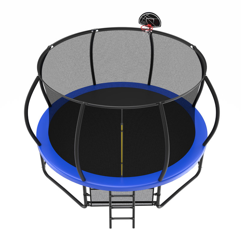 Trampoline pour enfants_107,87X168,11X168,11, Bleu