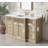 Maxbano 55" Culture Bathroom Vanity with Backsplash