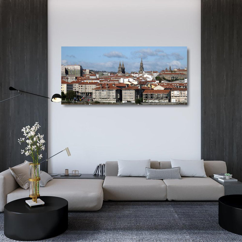 Santiago de Compostela, 22" H x 48" W