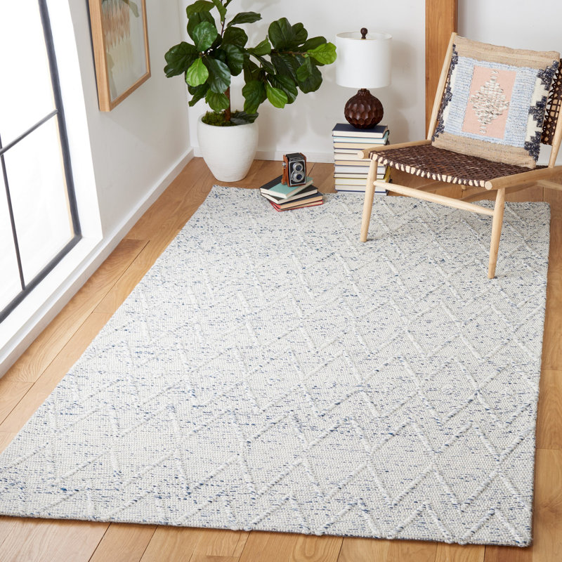 Karaline Hand Woven Performance Rug, Rectangle 4' x 6'
