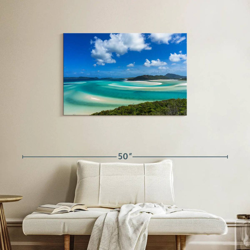 Ravi Whitsunday Island Beach, H 24 po x l 36 po