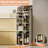 Plastic 18Cm Narrow Size Gap Storage Cabinet Drawer Type Kitchen Gap Multi-Layer Bathroom Narrow Storage Cabinet Rack