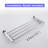 24" Wall Mounted Towel Rack with Shelf