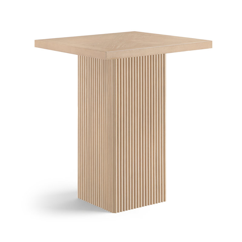 Table en chêne Belinda, Naturel, 42"
