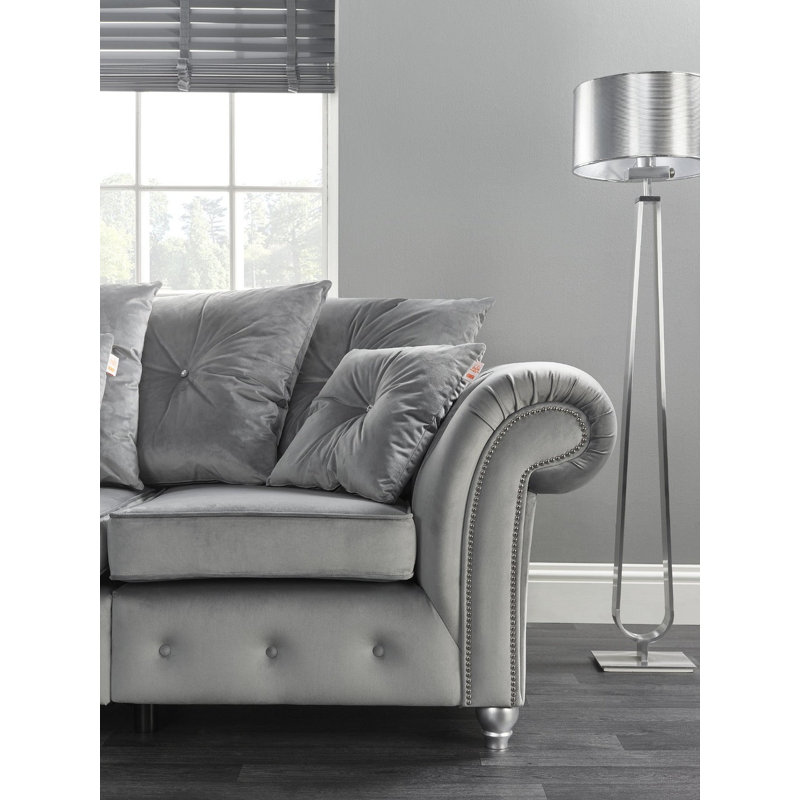 Kensington 3 Seater Velvet Sofa