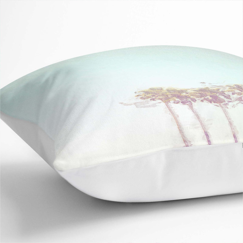 Square Cushion, White, 55cm H x 55cm W x 20cm D
