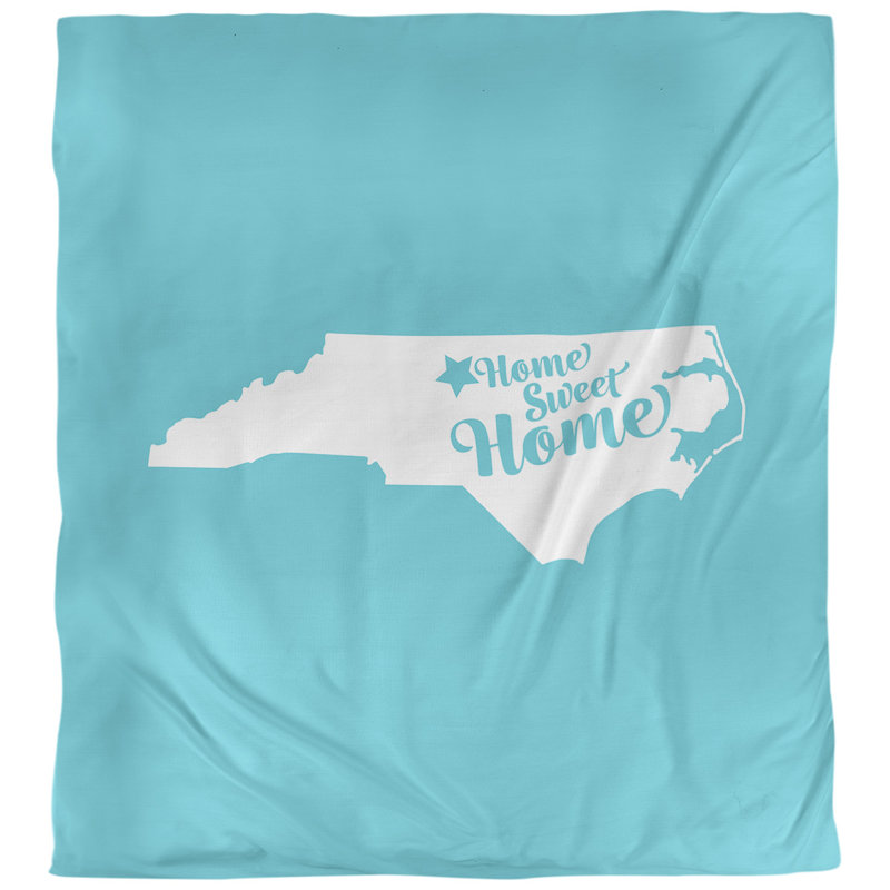 Housse de couette greensboro doux, Housse de couette pour très grand lit, Bleu sarcelle, Microfibre