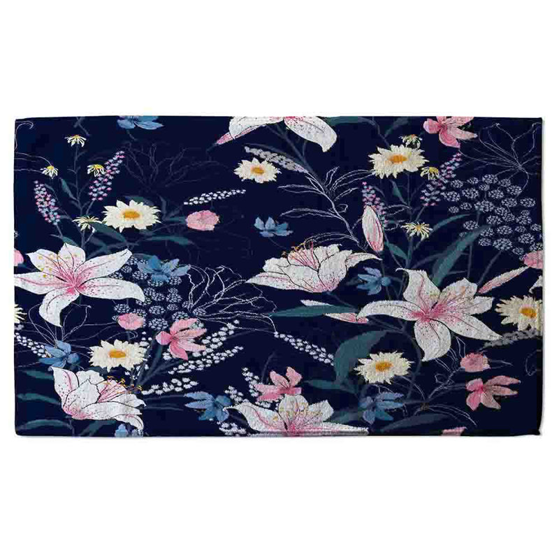 Nataniah Polyester Shower Curtain Set