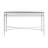 Sharna 52'' Glass Top Console Table-757922406