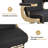 Classic Heavy-duty Reclining Barber Chair, Hydraulic Salon Chair, Faux Leather-666673259