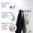 Wall Mounted 5-Hook Rustproof Robe and Towel Hooks-1965874667