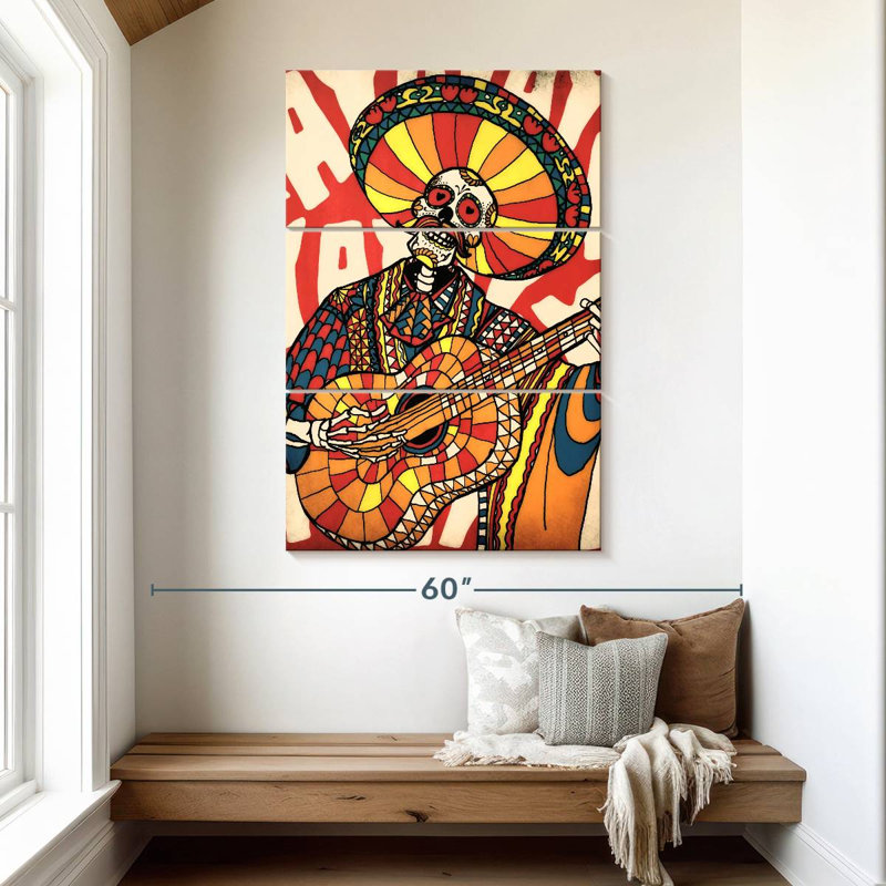Kelan Mariachi, 50" H x 32" W