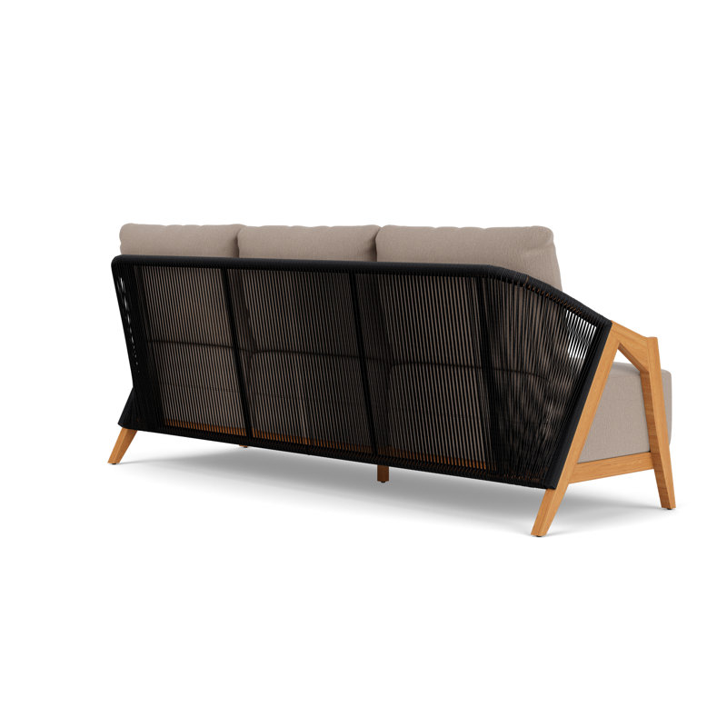 Alpine Outdoor 3 - Seat Patio Sofa, Remy Pebble