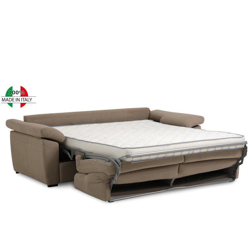 Hellfried 2 Seater Sofa Bed, Dark Beige