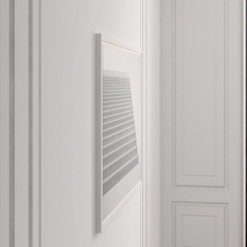 Architectural Moment 4' Framed Print on Glass