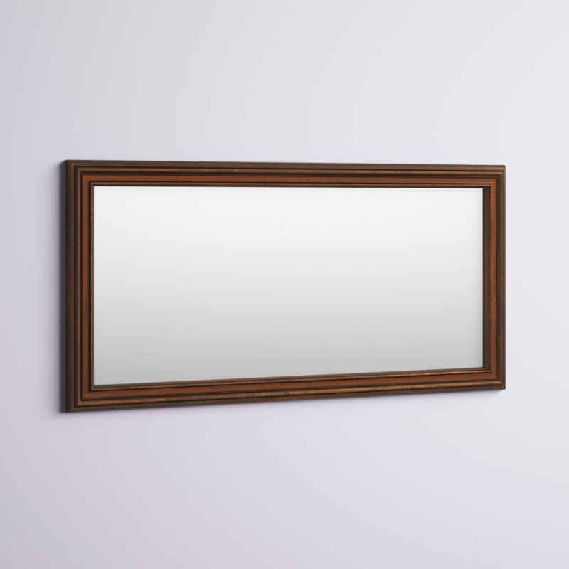 Kaliyah Solid Wood Rectangle Wall Mirror, 54.75" H x 35.25" W
