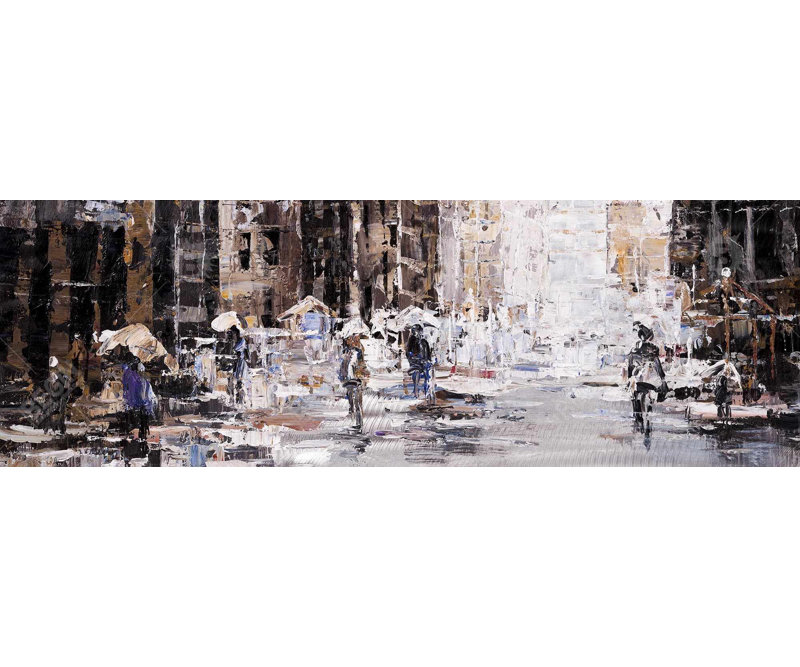 «Industrial Abstract City», reproduction sur toile