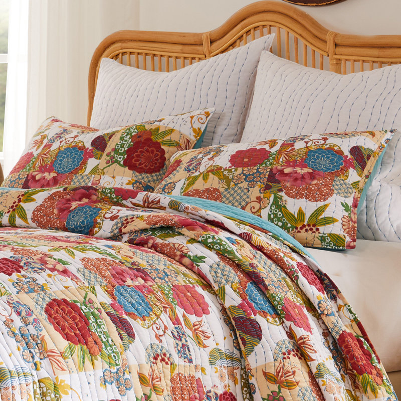 Greenland Home Fasions Jewel White King Sham, 20x36, King
