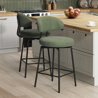 Tabouret de comptoir pivotant 27 po Bayville