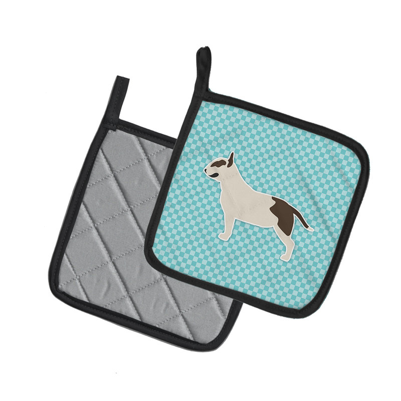 Winston Porter Polyester Potholder, Blue