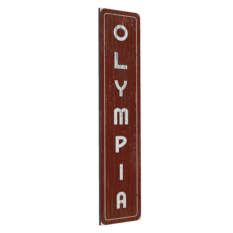Panneau Olympia Stadium, impression sur métal